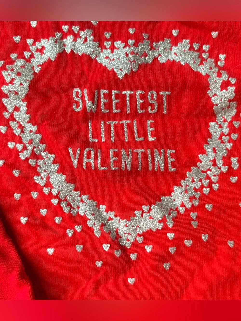Carter's Red Long-Sleeve Baby Bodysuit with Heart Graphic